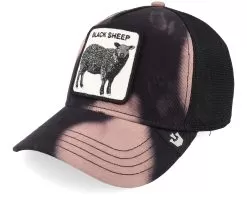 Acid Sheep Tie Dye Black Trucker - Goorin Bros.
