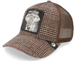 Plaid In The Room Brown Trucker - Goorin Bros.