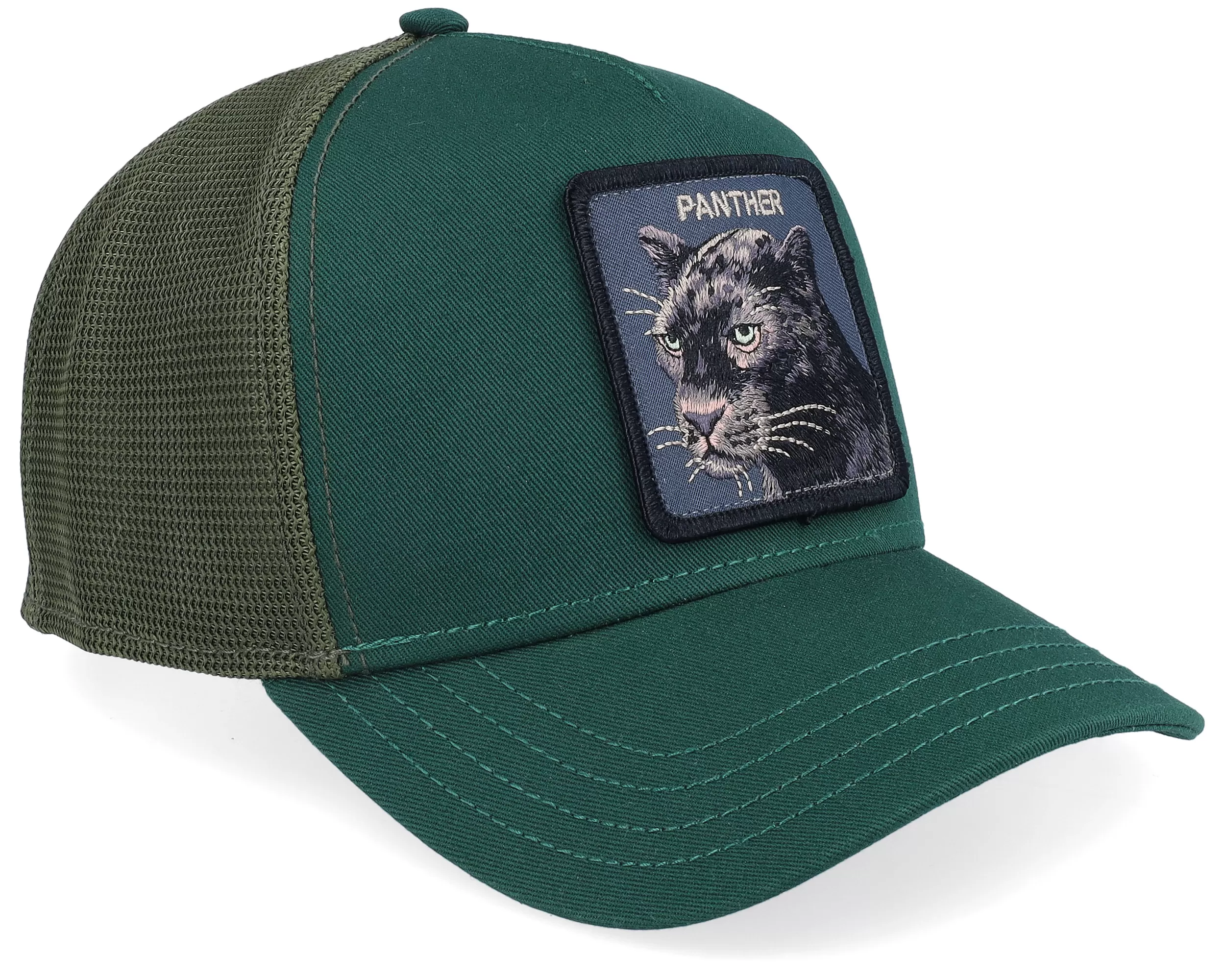 Premium Panther Green Trucker - Goorin Bros. 2 Premium Panther Green Trucker - Goorin Bros. - Image 2