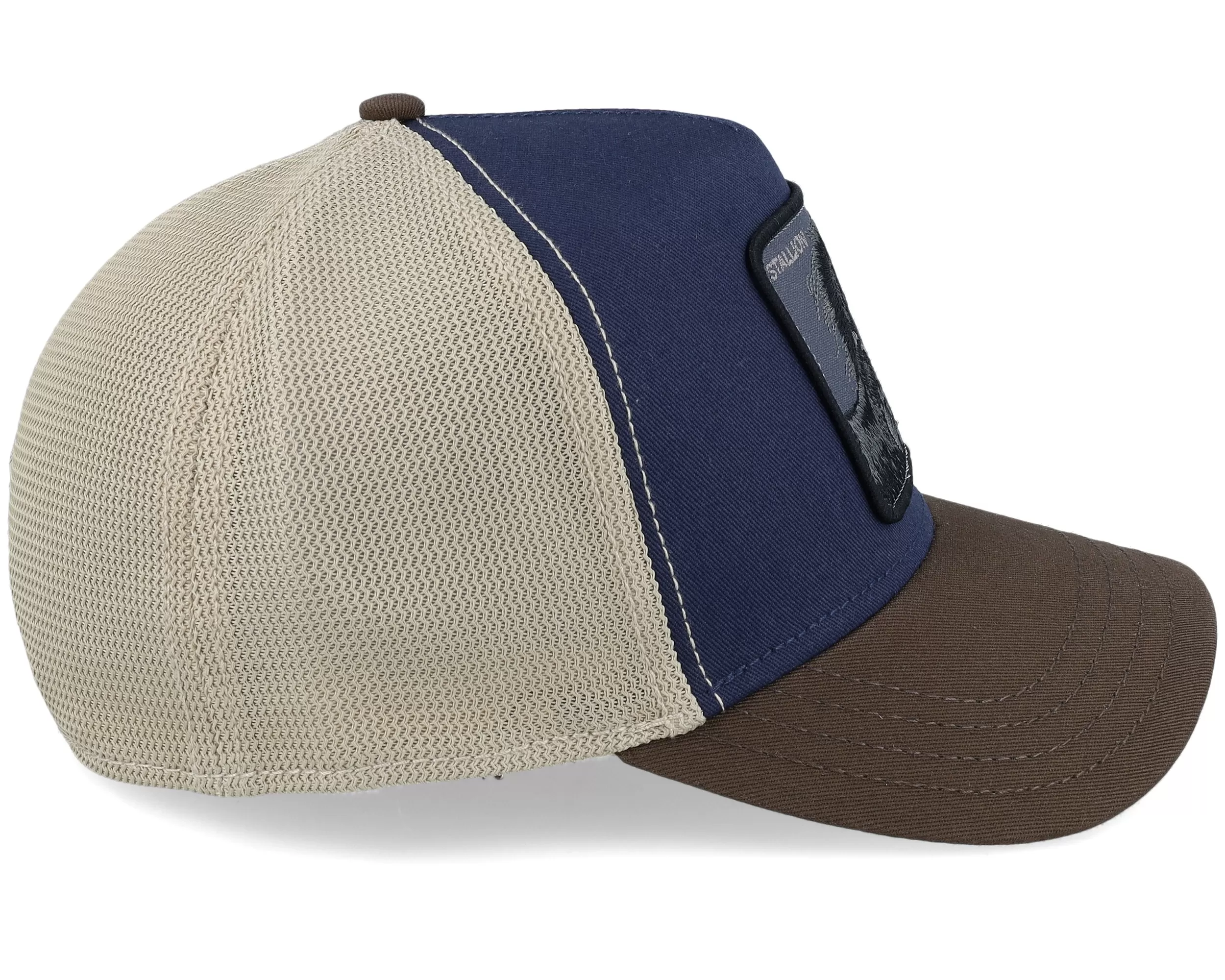 Premium Stallion Navy Trucker - Goorin Bros. 4 Premium Stallion Navy Trucker - Goorin Bros. - Image 4