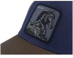 Premium Stallion Navy Trucker - Goorin Bros. 11 Premium Stallion Navy Trucker - Goorin Bros. -Fashion Hat Online 090625579487 6