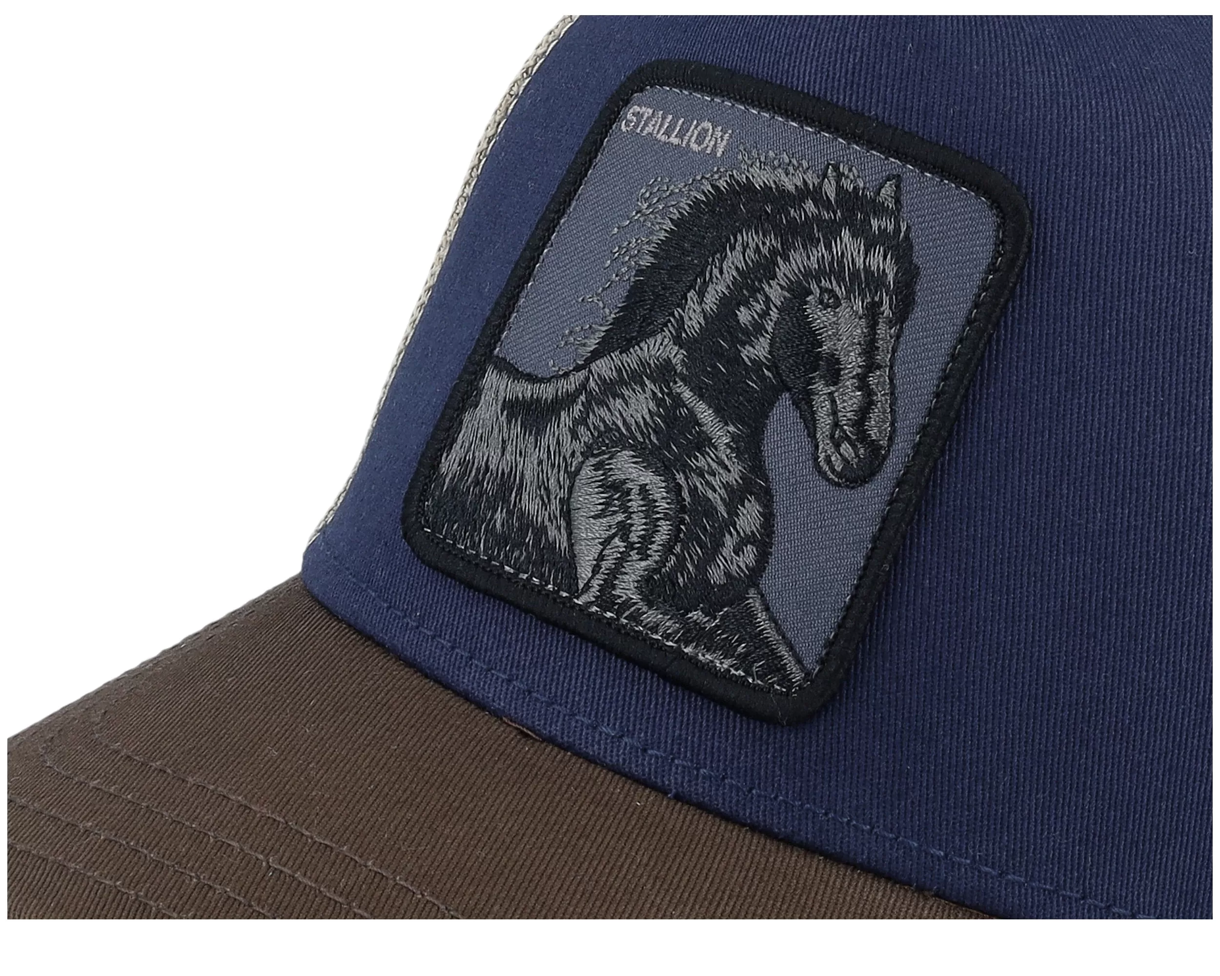 Premium Stallion Navy Trucker - Goorin Bros. 6 Premium Stallion Navy Trucker - Goorin Bros. - Image 6