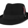 Woolfelt Black Trilby - Stetson