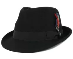 Woolfelt Black Trilby - Stetson