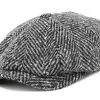 Hatteras Herringbone WV Flat Cap - Stetson