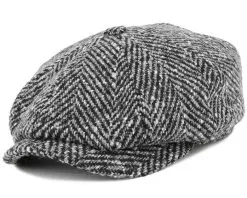 Hatteras Herringbone WV Flat Cap - Stetson