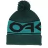 Factory Cuff Beanie Hunter Green Helmet Pom - Oakley