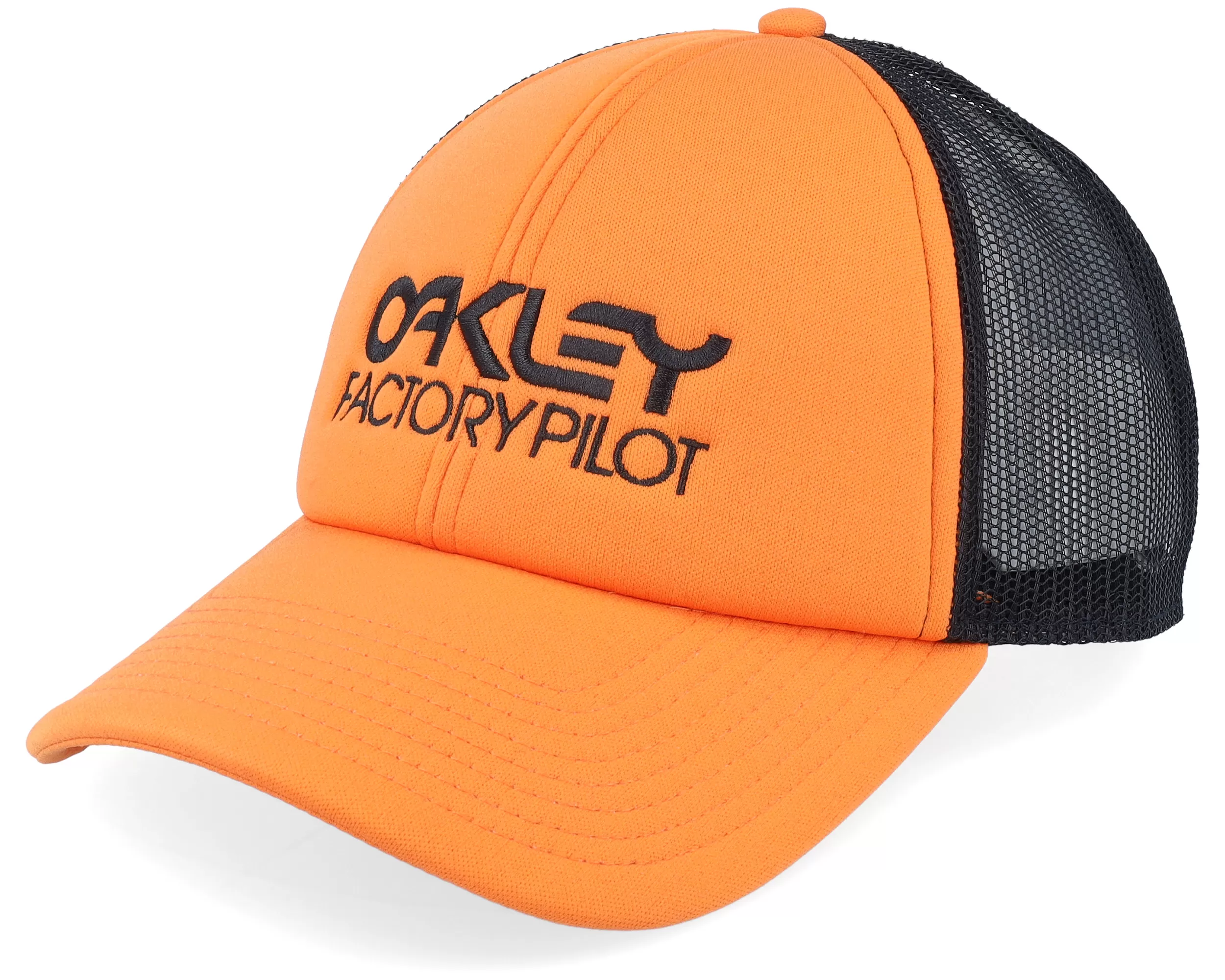 Factory Pilot Hat Burnt Orange Trucker - Oakley 1 Factory Pilot Hat Burnt Orange Trucker - Oakley