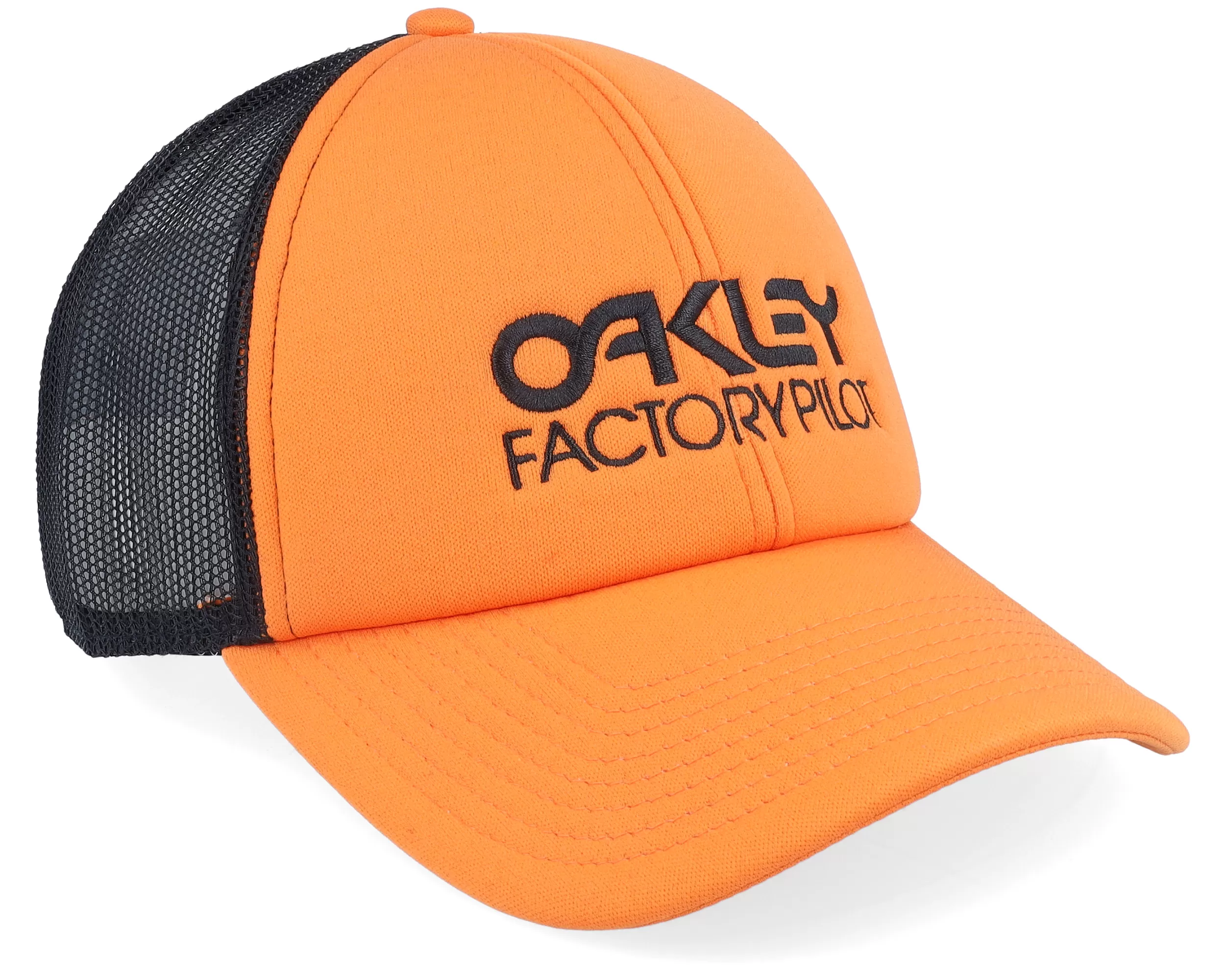 Factory Pilot Hat Burnt Orange Trucker - Oakley 2 Factory Pilot Hat Burnt Orange Trucker - Oakley - Image 2