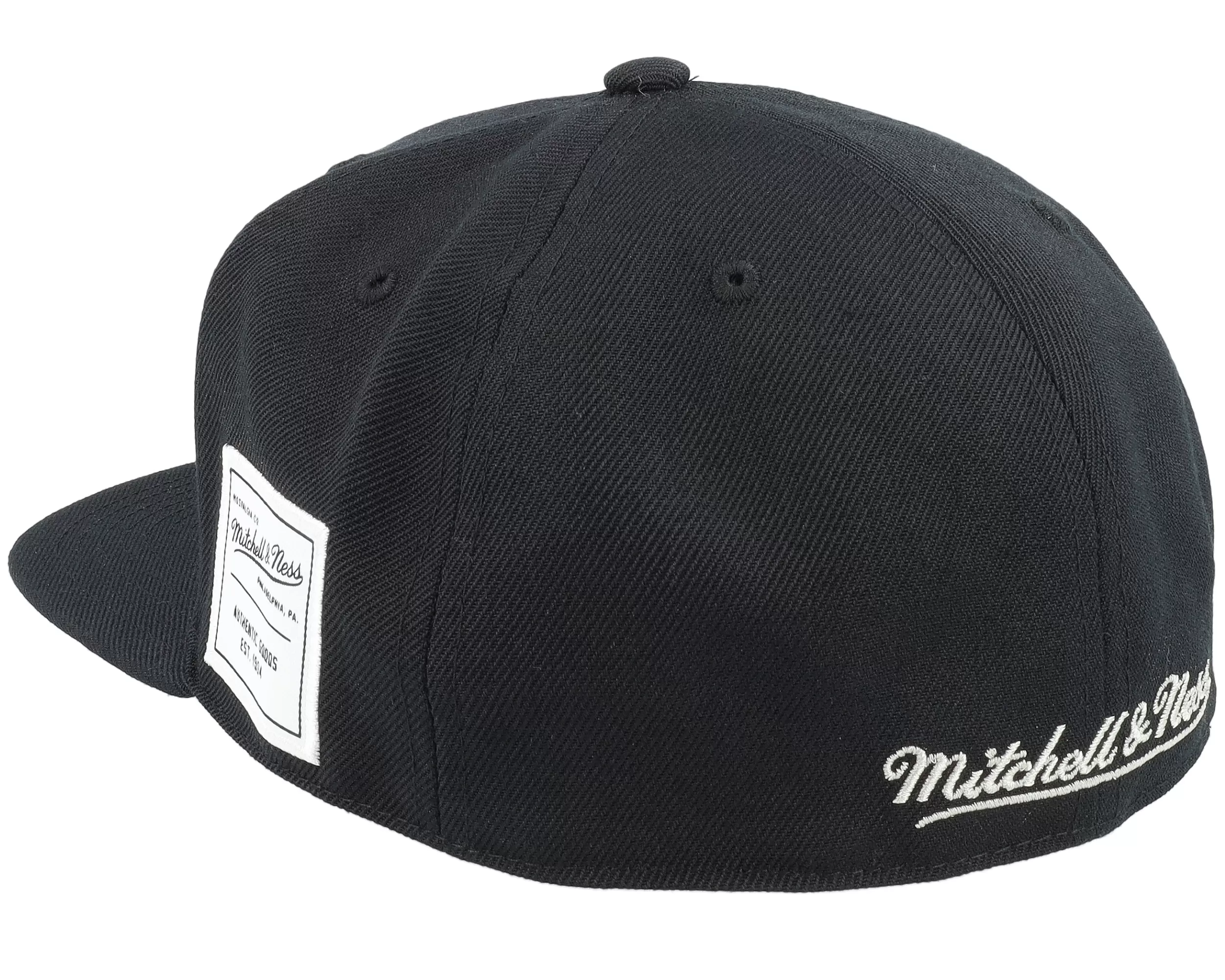 Pinscript Dynasty Foundation Black Fitted - Mitchell & Ness 3 Pinscript Dynasty Foundation Black Fitted - Mitchell & Ness - Image 3