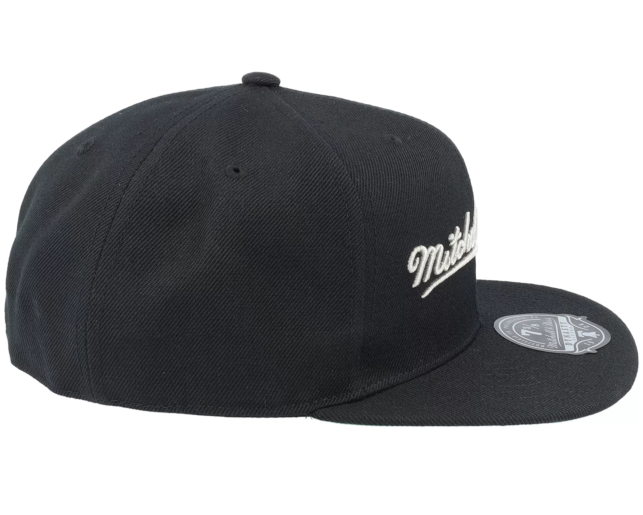 Pinscript Dynasty Foundation Black Fitted - Mitchell & Ness 4 Pinscript Dynasty Foundation Black Fitted - Mitchell & Ness - Image 4