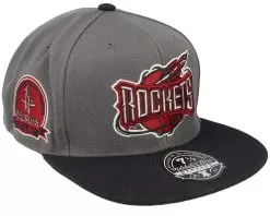 Houston Rockets Born And Bred Fitted Grey/Black Fitted - Mitchell & Ness