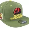 Seattle Supersonics Dusty Olive Fitted - Mitchell & Ness