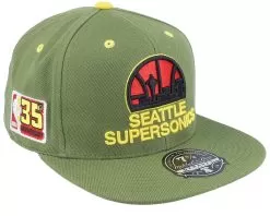 Seattle Supersonics Dusty Olive Fitted - Mitchell & Ness