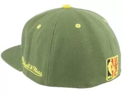 Seattle Supersonics Dusty Olive Fitted - Mitchell & Ness -Fashion Hat Online 195563690918 3