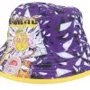 Shattered Big Face Purple Bucket - Mitchell & Ness
