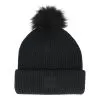 Halftime Ribbed Black/Black/Black Pom - Appertiff