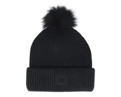 Halftime Ribbed Black/Black/Black Pom - Appertiff