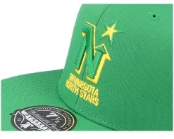 Minnesota North Stars Vintage Green Fitted - Mitchell & Ness -Fashion Hat Online 196294848463 6