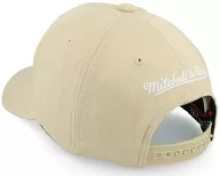 Retro Logo Classic Red Khaki Adjustable - Mitchell & Ness -Fashion Hat Online 196294869345 3