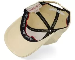 Retro Logo Classic Red Khaki Adjustable - Mitchell & Ness -Fashion Hat Online 196294869345 5