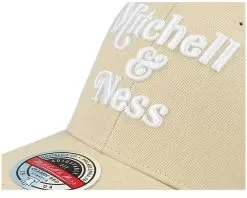 Retro Logo Classic Red Khaki Adjustable - Mitchell & Ness -Fashion Hat Online 196294869345 6