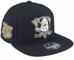 Anaheim Ducks Vintage Black Fitted - Mitchell & Ness