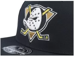 Anaheim Ducks Vintage Black Fitted - Mitchell & Ness -Fashion Hat Online 196294995662 6