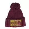Heritage Ski Tuke Maroon Pom - The North Face