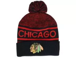 Authentic Pro Rink Black/Red Pom - Fanatics