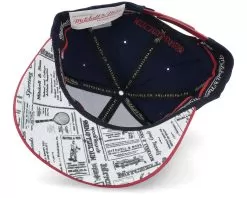 Own Brand Game Set Navy/Red Adjustable - Mitchell & Ness -Fashion Hat Online 196945449162 5