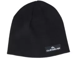 Cushy Black Beanie - Quiksilver
