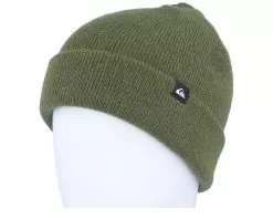 Routine Beanie Laurel Wreath Green Cuff - Quiksilver -Fashion Hat Online 3613378847749 3