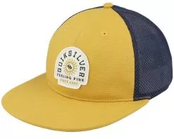 Dawner Cap Mustard/Navy Trucker - Quiksilver