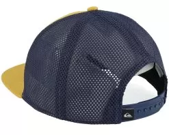 Dawner Cap Mustard/Navy Trucker - Quiksilver -Fashion Hat Online 3613379005742 3