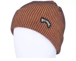 Arch Patch Beanie Orange Red Cuff - Billabong -Fashion Hat Online 3613379165521 3