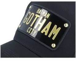 Batman Gotham City Black Trucker - Capslab -Fashion Hat Online 3614000840619 5