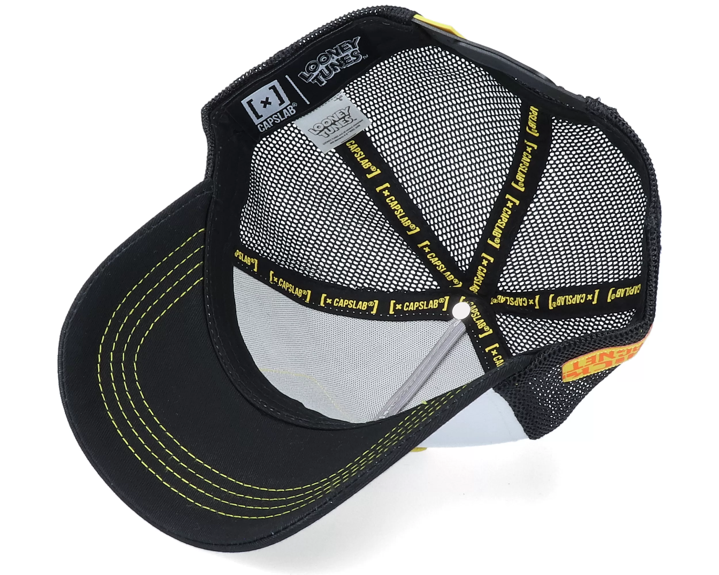Looney Tunes Foghorn Leghorn White/Black Trucker - Capslab 4 Looney Tunes Foghorn Leghorn White/Black Trucker - Capslab - Image 4