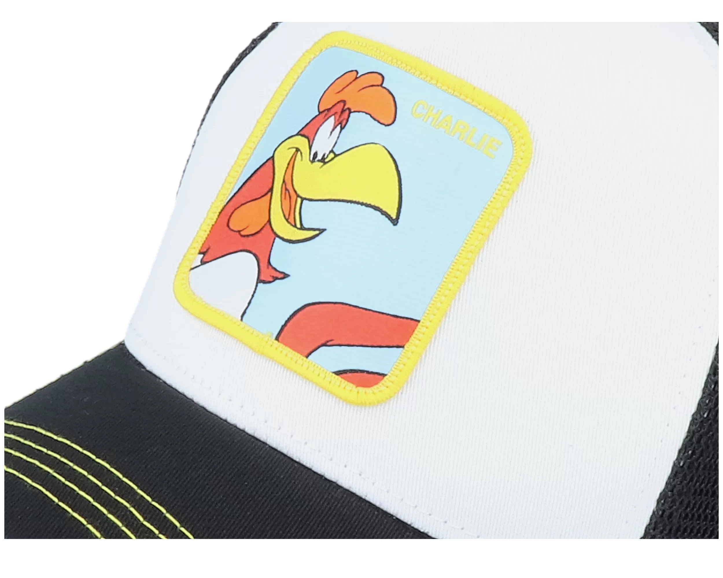 Looney Tunes Foghorn Leghorn White/Black Trucker - Capslab 5 Looney Tunes Foghorn Leghorn White/Black Trucker - Capslab - Image 5