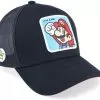 Nintendo Super Mario Bros Classic 2 Black Trucker - Capslab