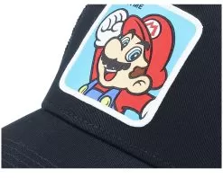 Nintendo Super Mario Bros Classic 2 Black Trucker - Capslab -Fashion Hat Online 3614001112029 6