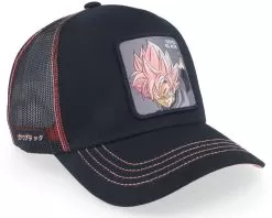 Dragon Ball Black Black Trucker - Capslab