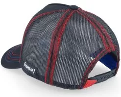 Super Mario Kart Mario Black/White/Blue Trucker - Capslab -Fashion Hat Online 3614001552665 3