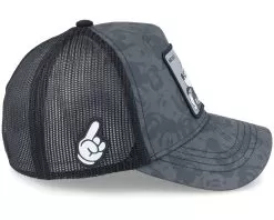Disney Mickey Mouse Grey/Black Trucker - Capslab -Fashion Hat Online 3614001615100 4