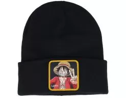 One Piece Luffy Beanie Black Cuff - Capslab