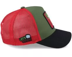Cocktails Bloody Mary Green/Black/Red Trucker - Capslab -Fashion Hat Online 3614001632015 4