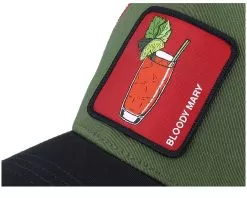 Cocktails Bloody Mary Green/Black/Red Trucker - Capslab -Fashion Hat Online 3614001632015 6