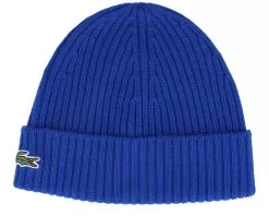 Beanie Blue Cuff - Lacoste