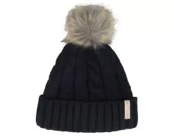 Ezah Beanie Black Pom - Picture