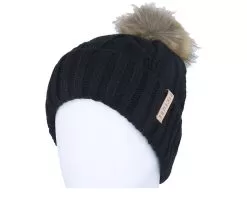 Ezah Beanie Black Pom - Picture -Fashion Hat Online 3663270728103 3